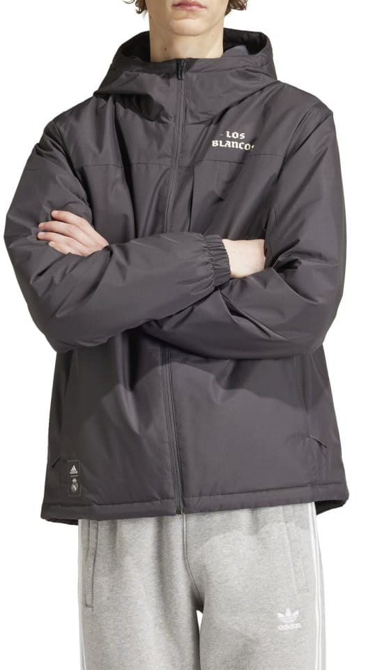 Hupullinen takki adidas REAL CS JKT