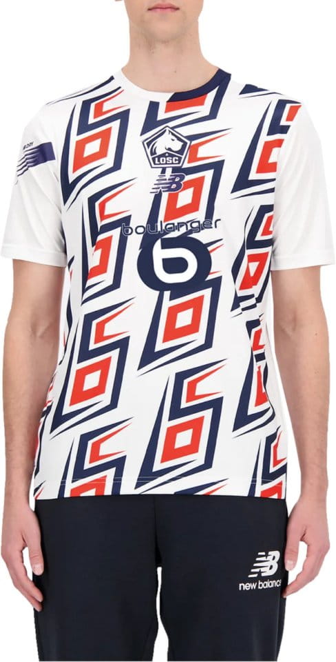 T-paita New Balance LOSC Lille Prematch Shirt 2023/24